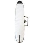 BURLY Longboard Cover WHITE/BLACK 9'2 KOMUNITY PROJECT