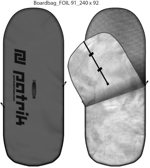 パトリック フォイルボードバッグ